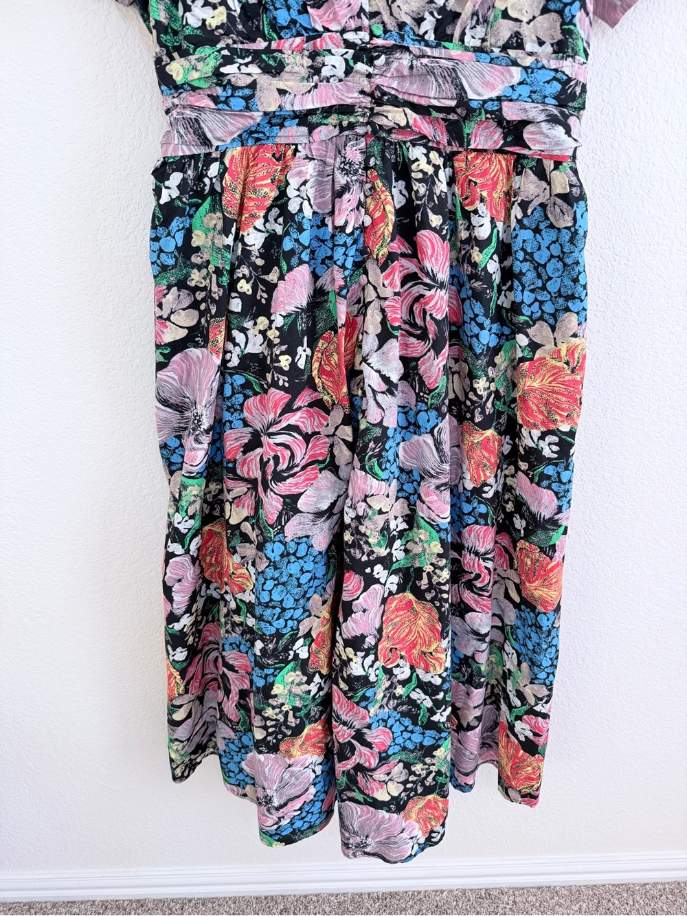 Anthropologie x Yukiko Noritake Katerina Button Front Midi Dress size XL - Picture 6 of 13
